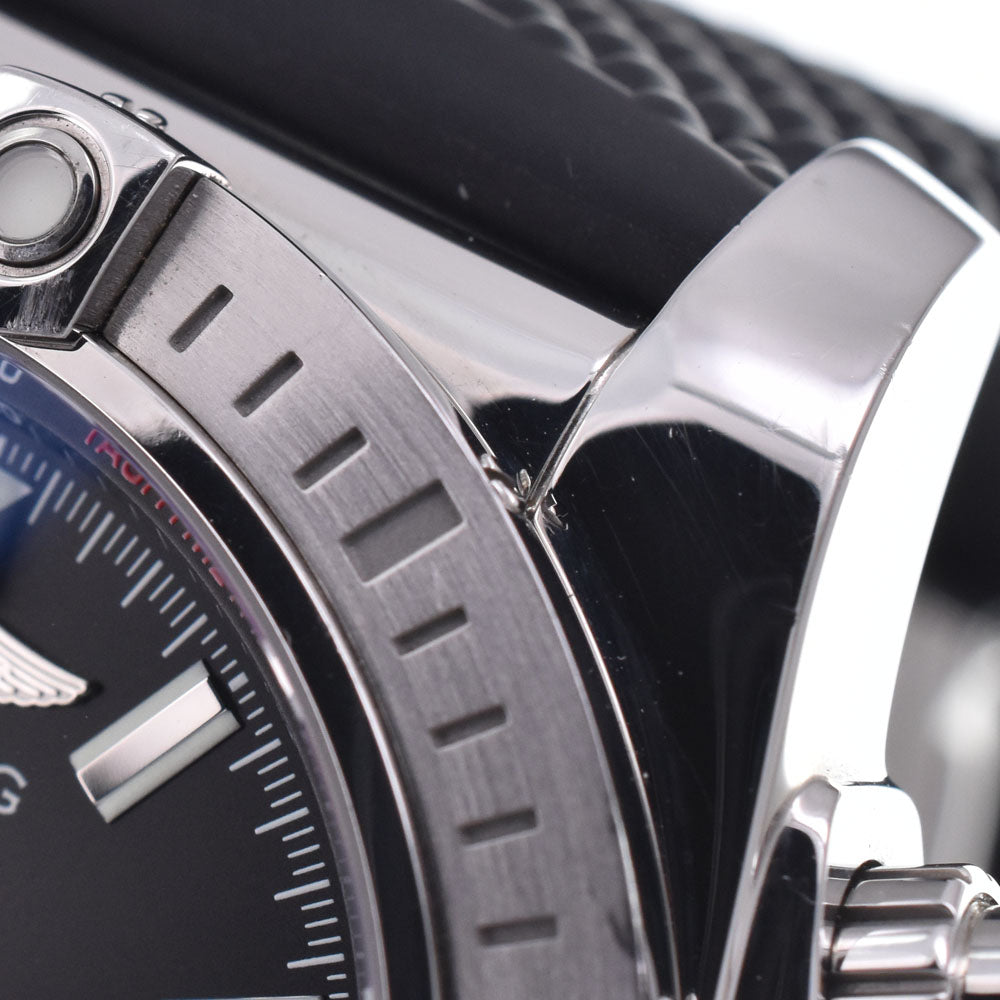 with paper BREITLING Chronomat 44 JSP AB0115 black Dial Automatic Men's
 Watch L#148371