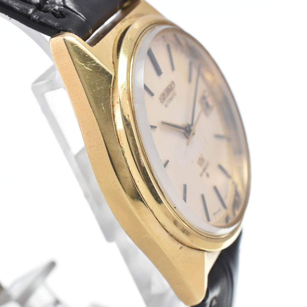 SEIKO Grand Seiko High Beat 5645-7010 vintage Cal.5645A Cap Gold Silver Dial Automatic Men's
 Watch L#148372
