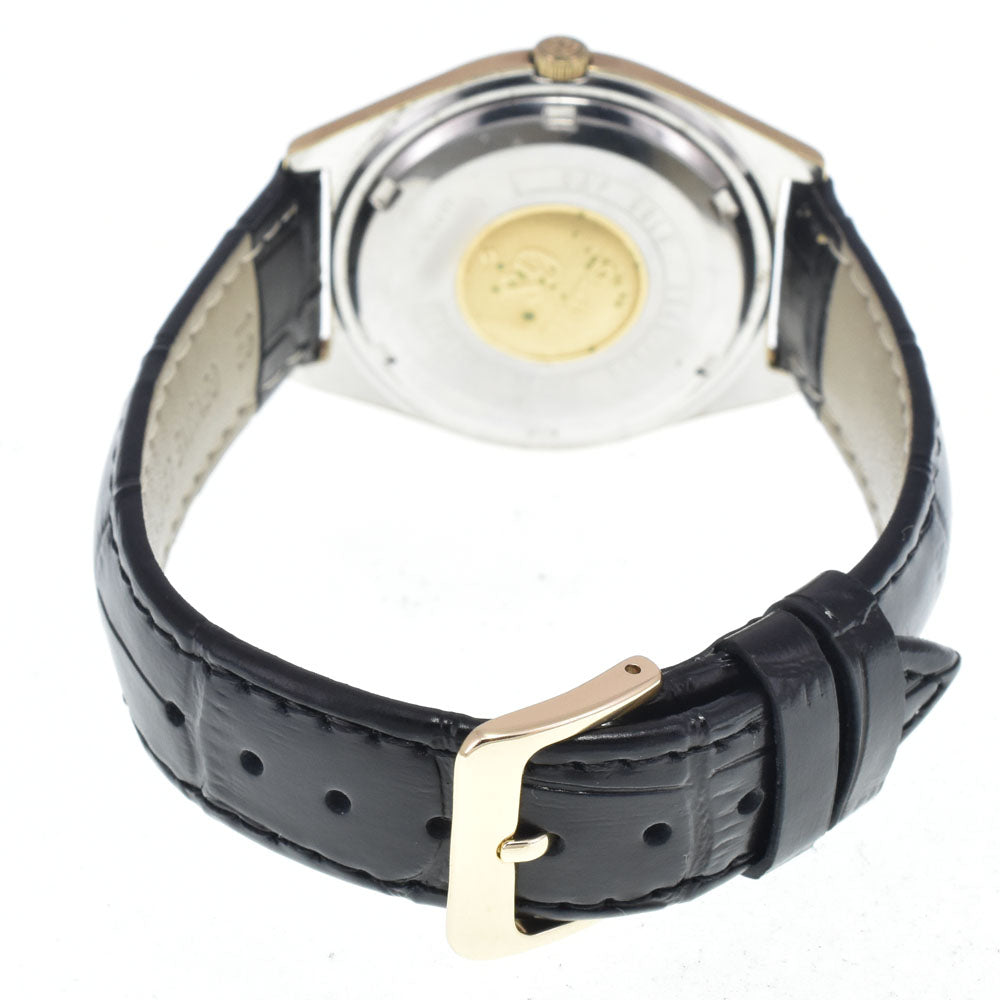 SEIKO Grand Seiko High Beat 5645-7010 vintage Cal.5645A Cap Gold Silver Dial Automatic Men's
 Watch L#148372