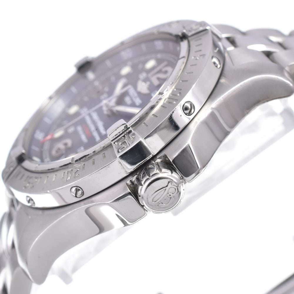 with paper BREITLING Super Ocean Steel Fish A17390 blue Dial Automatic Men's
 Watch O#148373