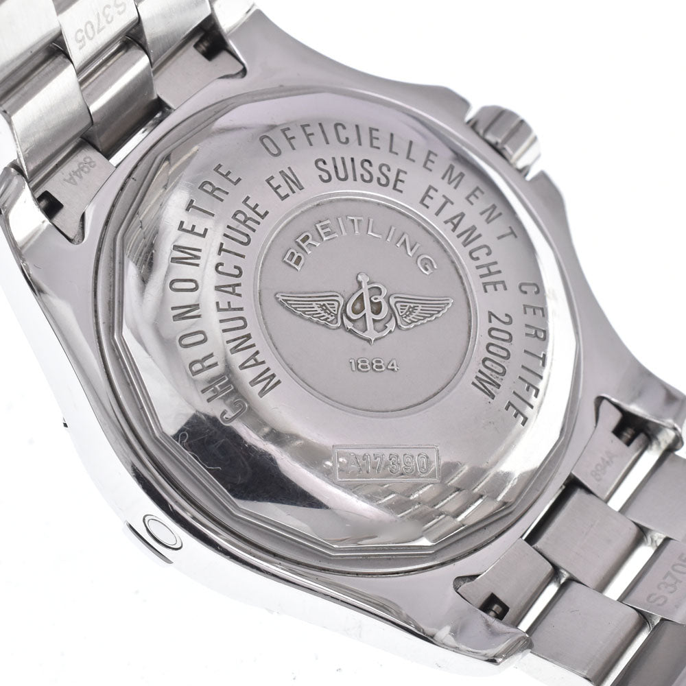with paper BREITLING Super Ocean Steel Fish A17390 blue Dial Automatic Men's
 Watch O#148373