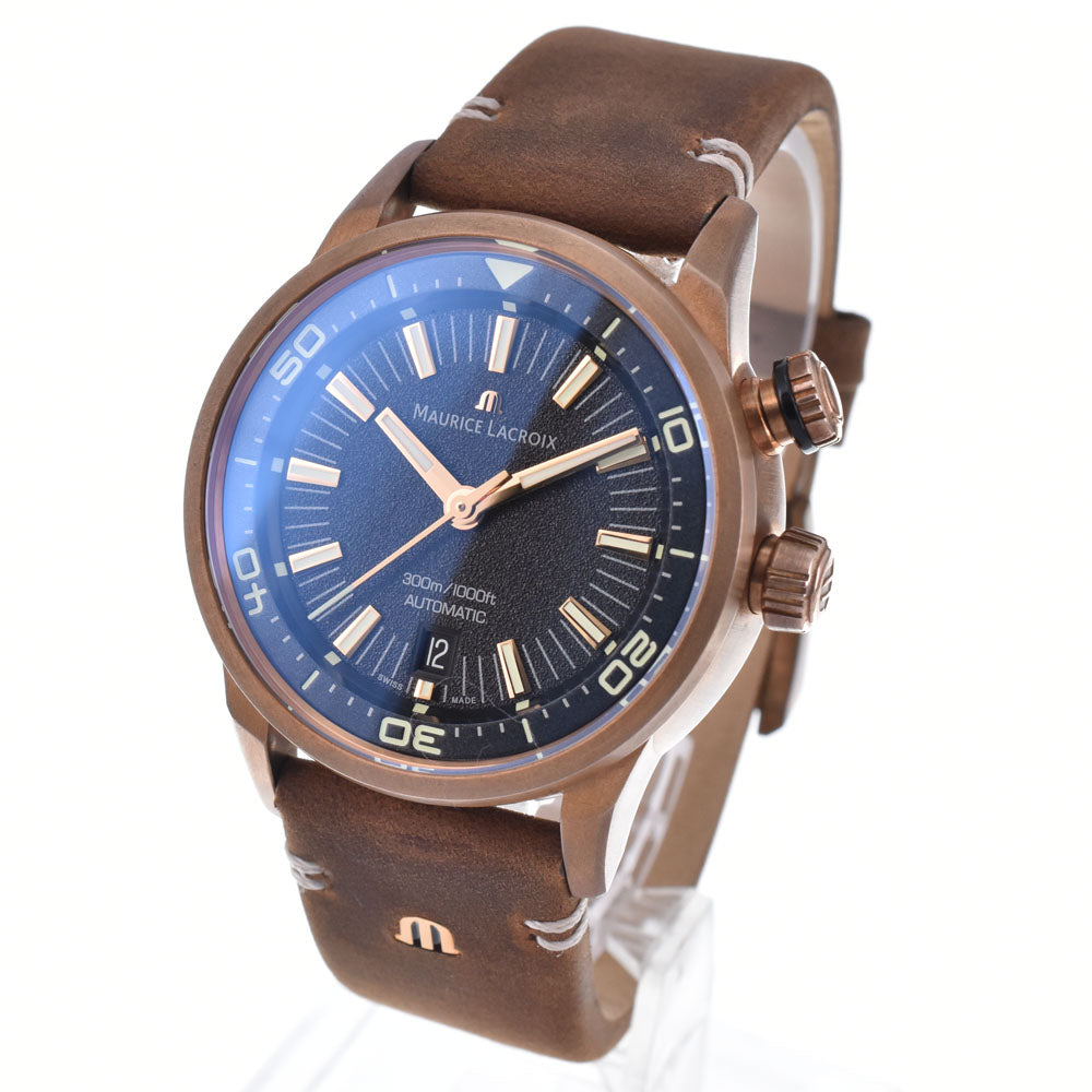 MAURICE LACROIX Pontos S Diver PT6018-SS002-330 Date black Dial Automatic Men's
 Watch L#148374