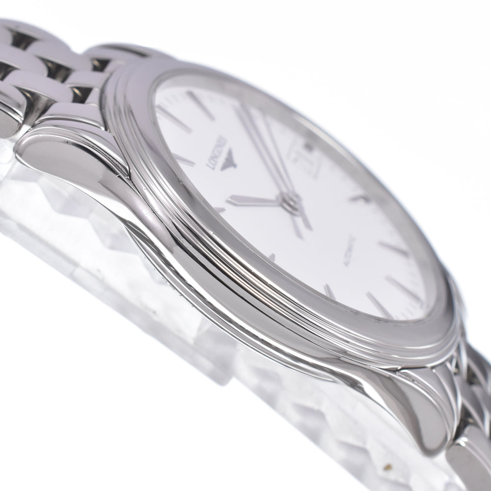 with paper LONGINES Flagship L4.774.4.12.6 Date white Dial Automatic Men's
 Watch M#148375