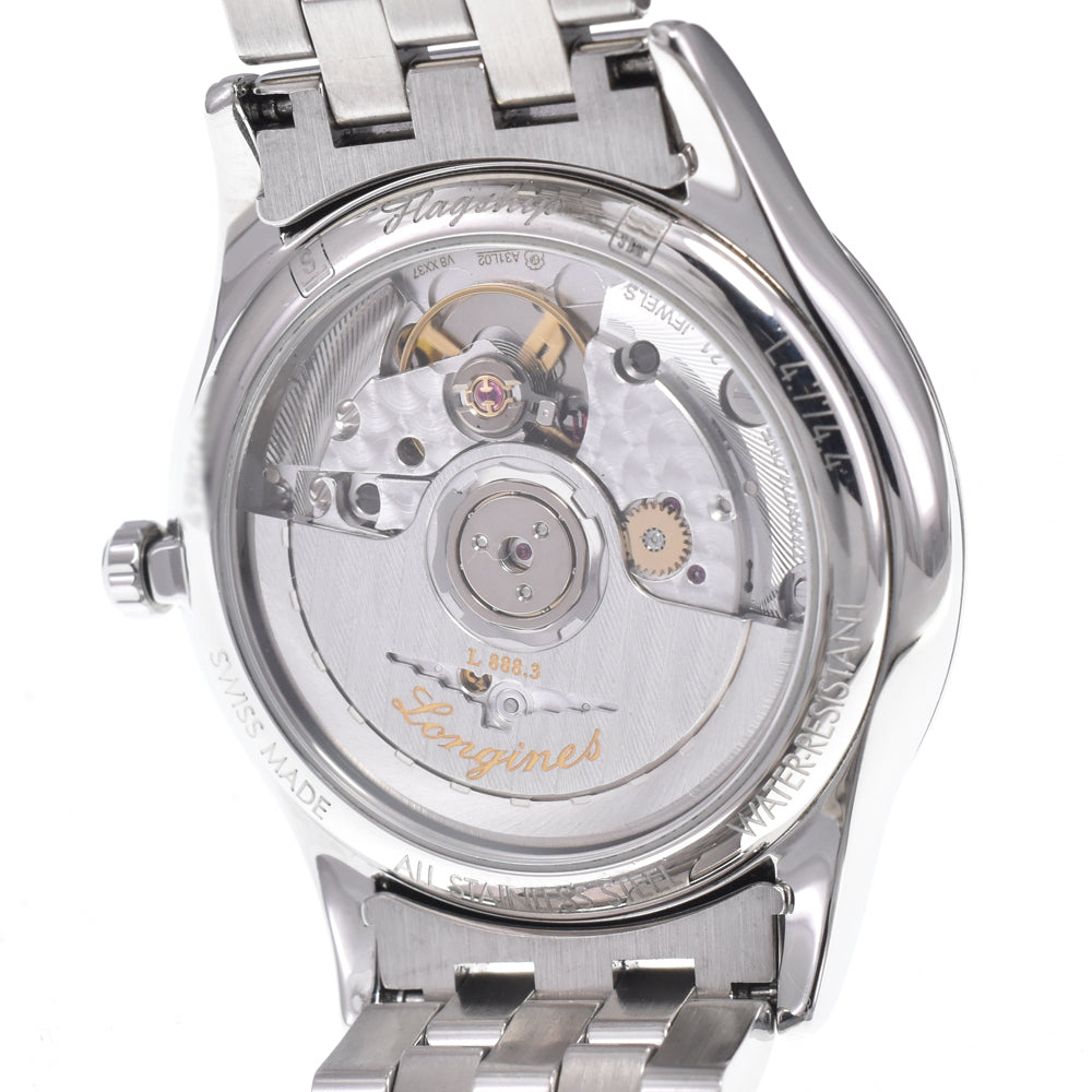 with paper LONGINES Flagship L4.774.4.12.6 Date white Dial Automatic Men's
 Watch M#148375