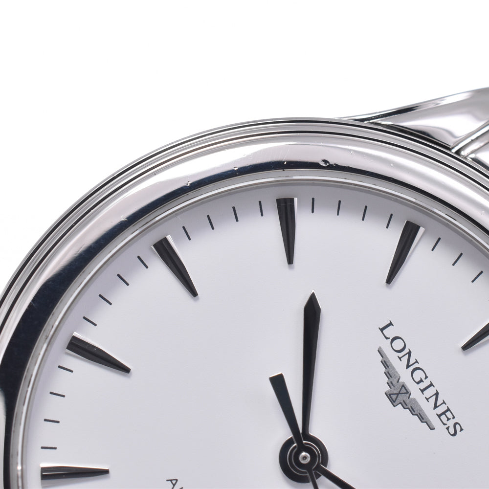 with paper LONGINES Flagship L4.774.4.12.6 Date white Dial Automatic Men's
 Watch M#148375