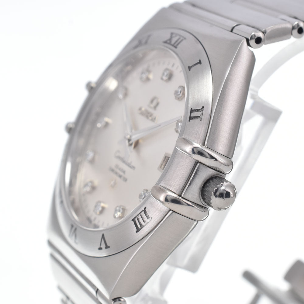 with paper OMEGA Constellation 111.10.36.20.52.001 11P Diamond Silver Dial Automatic Men's
 Watch L#148380