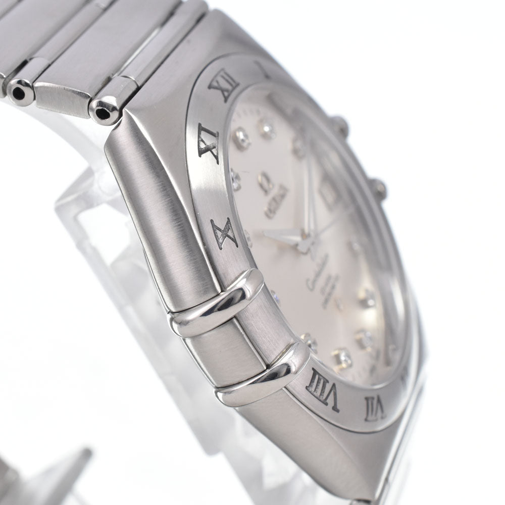 with paper OMEGA Constellation 111.10.36.20.52.001 11P Diamond Silver Dial Automatic Men's
 Watch L#148380