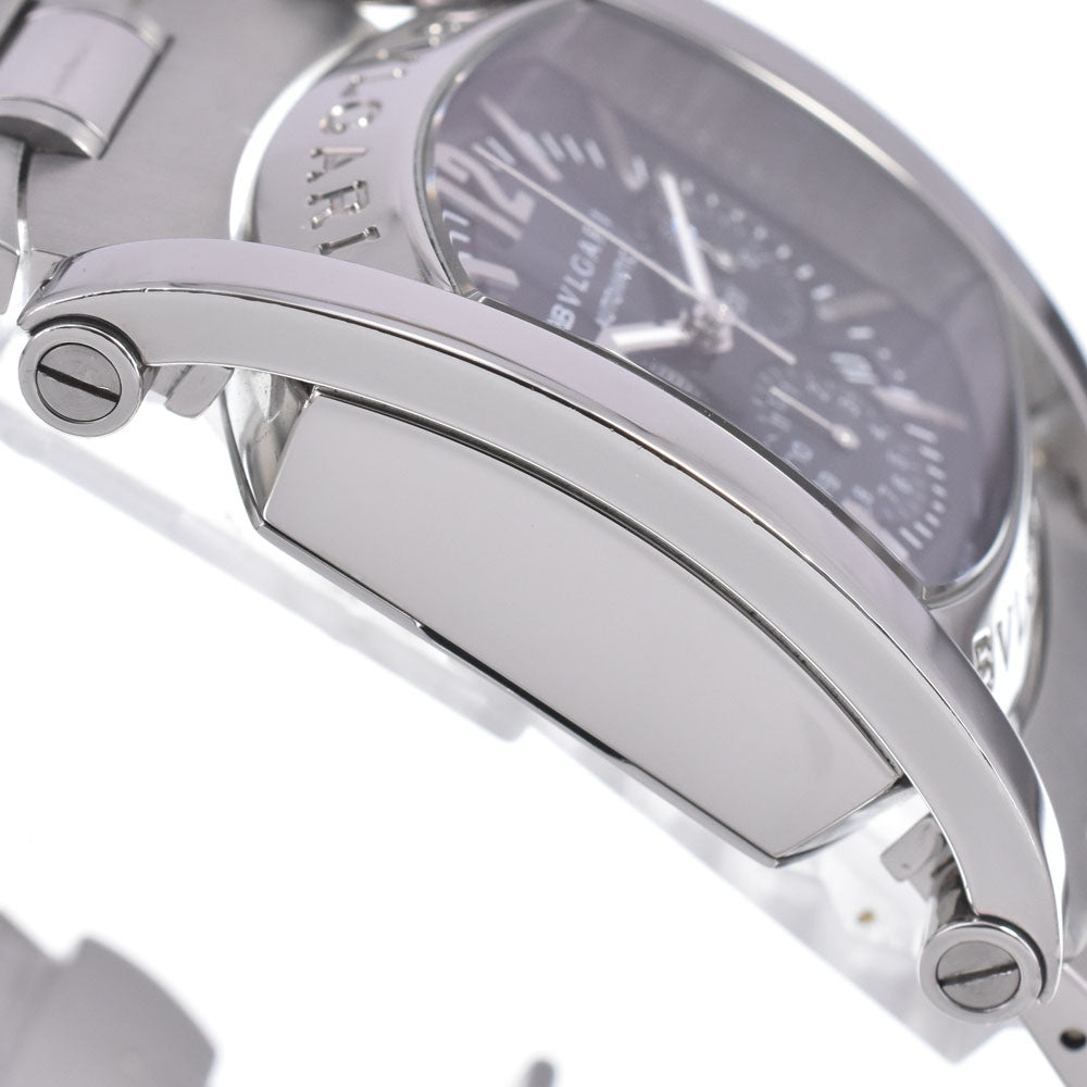 with paper BVLGARI Assioma AA44SCH Chronograph Date gray Dial Automatic Men's
 Watch M#148386