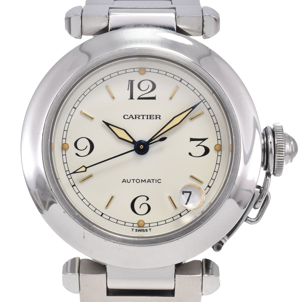 CARTIER Pasha C W31015M7 Date Silver Dial Automatic Unisex
 Watch M#148389