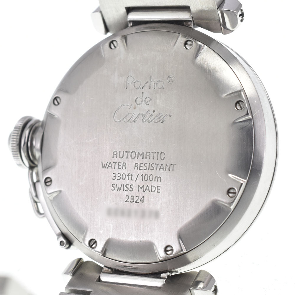 CARTIER Pasha C W31015M7 Date Silver Dial Automatic Unisex
 Watch M#148389