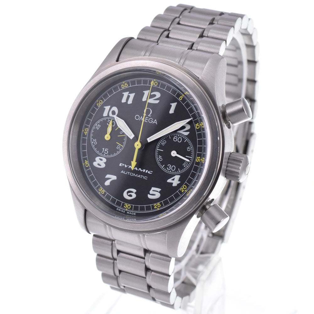 with paper OMEGA dynamic 5240.50 Chronograph black Dial Automatic Men's
 Watch M#148397