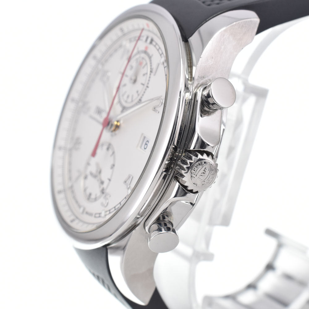 IWC SCHAFFHAUSEN Portugese Yacht Club IW390502 Chronograph Date Silver Dial Automatic Men's
 Watch M#148401
