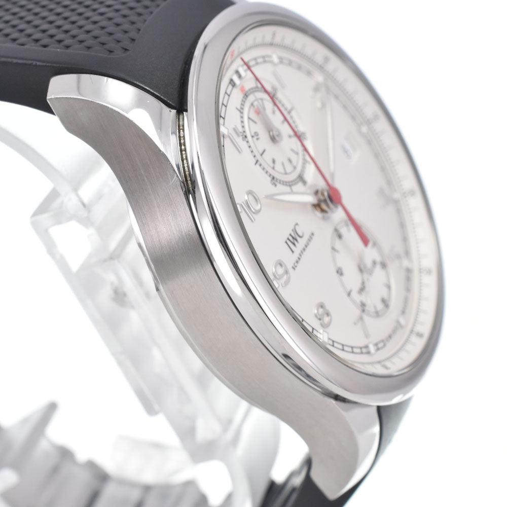 IWC SCHAFFHAUSEN Portugese Yacht Club IW390502 Chronograph Date Silver Dial Automatic Men's
 Watch M#148401