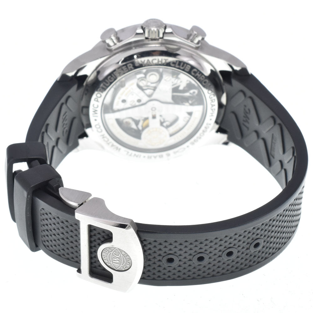 IWC SCHAFFHAUSEN Portugese Yacht Club IW390502 Chronograph Date Silver Dial Automatic Men's
 Watch M#148401