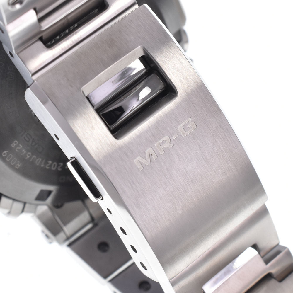 with paper CASIO G-SHOCK MRG-B5000D-1JR LCD / black Dial Radio Sync Solar Men's
 Watch M#148405