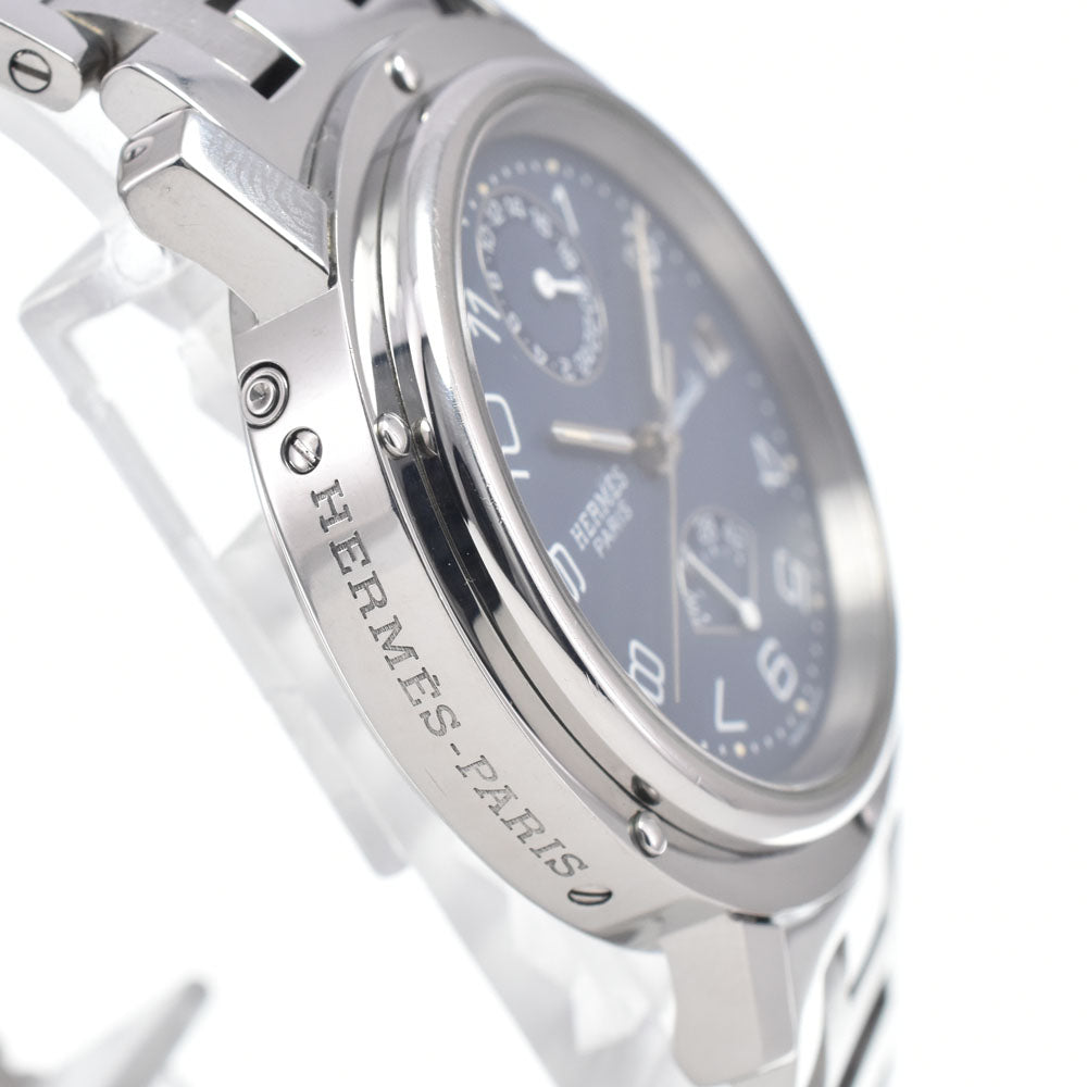 HERMES Clipper GMT CL5.710 Power reserve date blue Dial Automatic Men's
 Watch M#148406