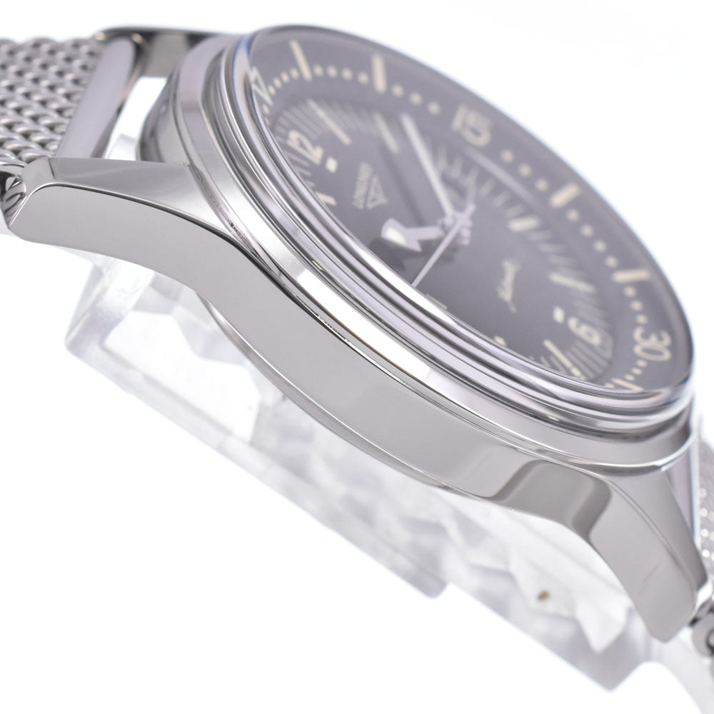 with paper LONGINES Legend diver L3.374.4.50.6 Date black Dial Automatic Men's
 Watch M#148411