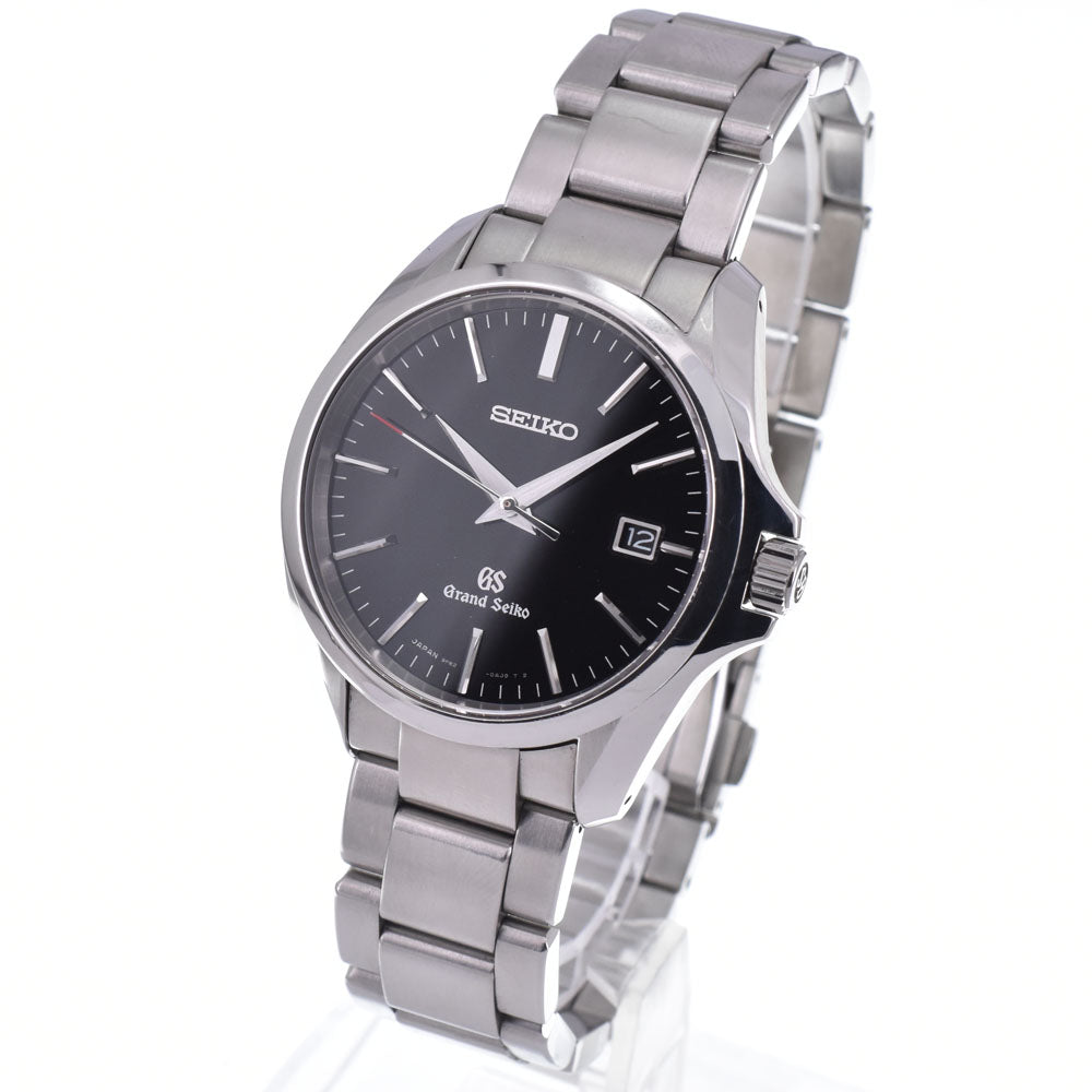 with paper SEIKO Grand Seiko SBGX083/9F62-0AG0 Date black Dial Quartz Men's
 Watch M#148413