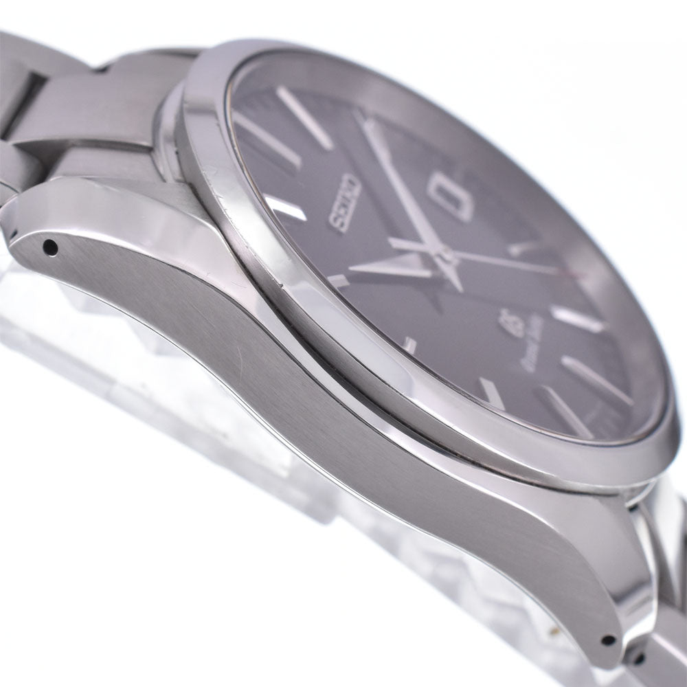 with paper SEIKO Grand Seiko SBGX083/9F62-0AG0 Date black Dial Quartz Men's
 Watch M#148413