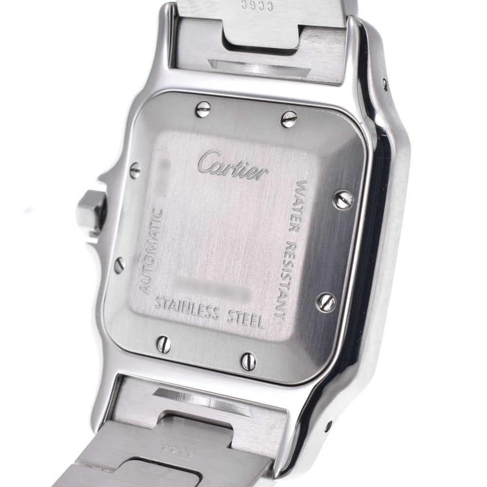CARTIER Santosgalbe LM W20055D6 Date Silver Dial Automatic Men's
 Watch O#148415