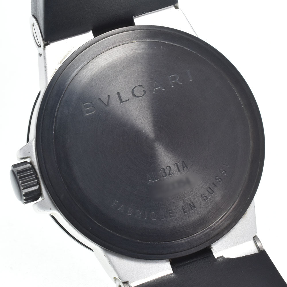 BVLGARI aluminum AL32TA Date black Dial Quartz Unisex
 Watch L#148418