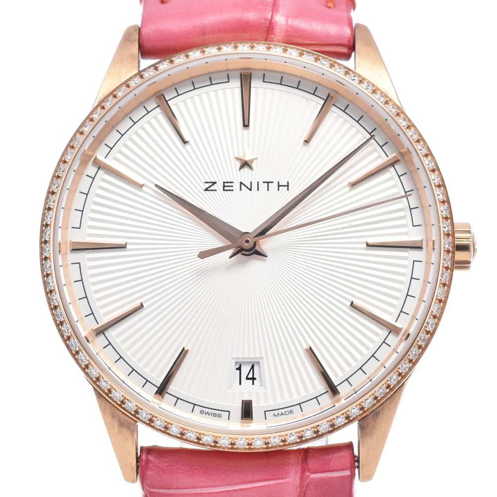 with paper ZENITH elite classic 22.3200.670/01.C831 Silver Dial Automatic Ladies
 Watch M#148420