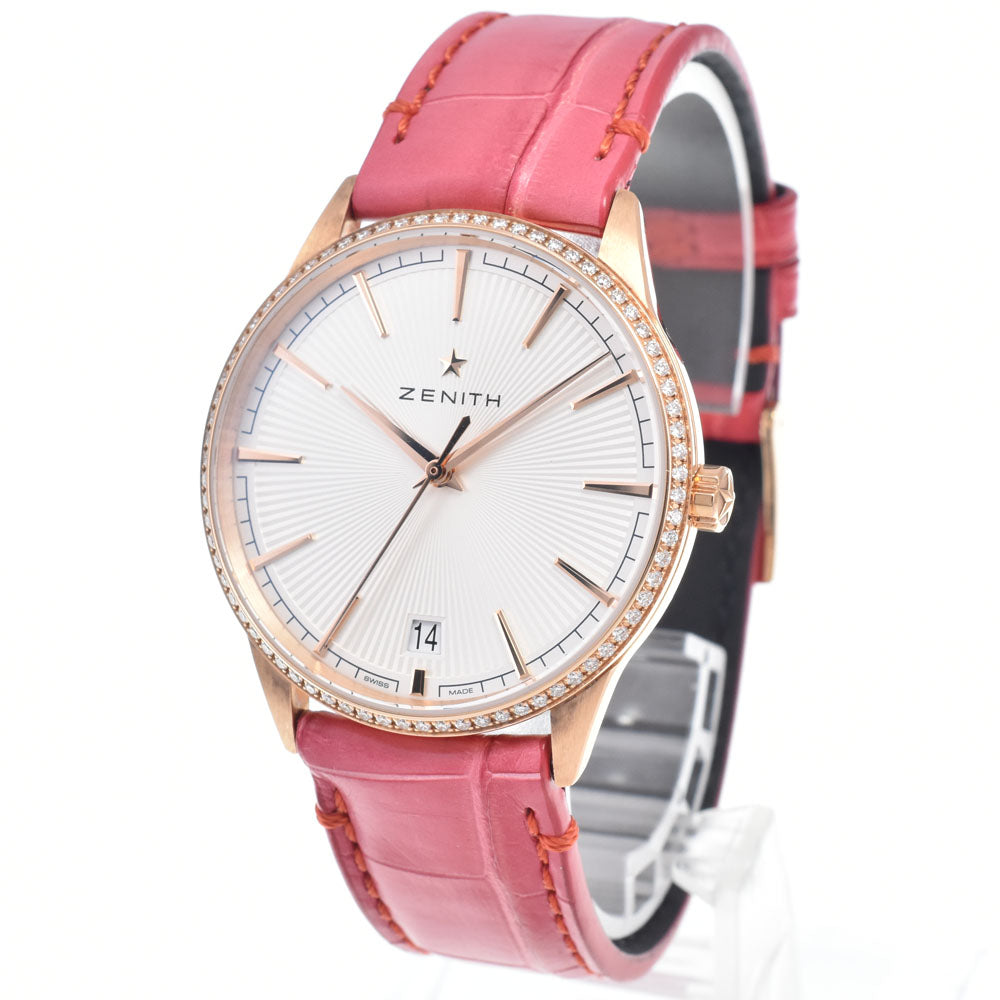 with paper ZENITH elite classic 22.3200.670/01.C831 Silver Dial Automatic Ladies
 Watch M#148420