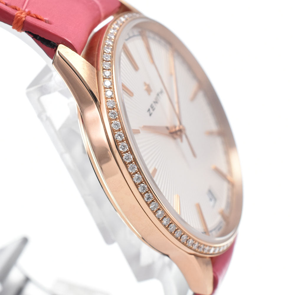 with paper ZENITH elite classic 22.3200.670/01.C831 Silver Dial Automatic Ladies
 Watch M#148420