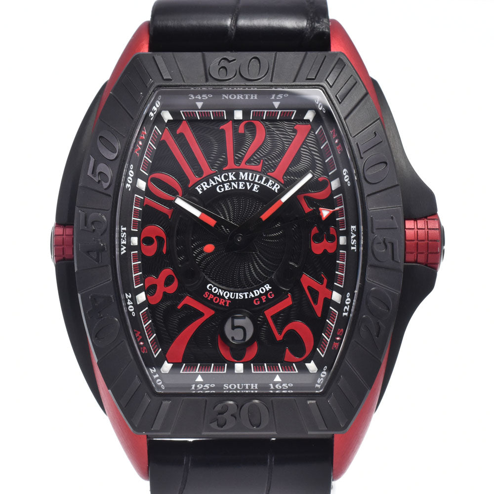 with paper FRANCK MULLER Conquistador Grand Prix 8900SCGP black Dial Automatic Men's
 Watch M#148421