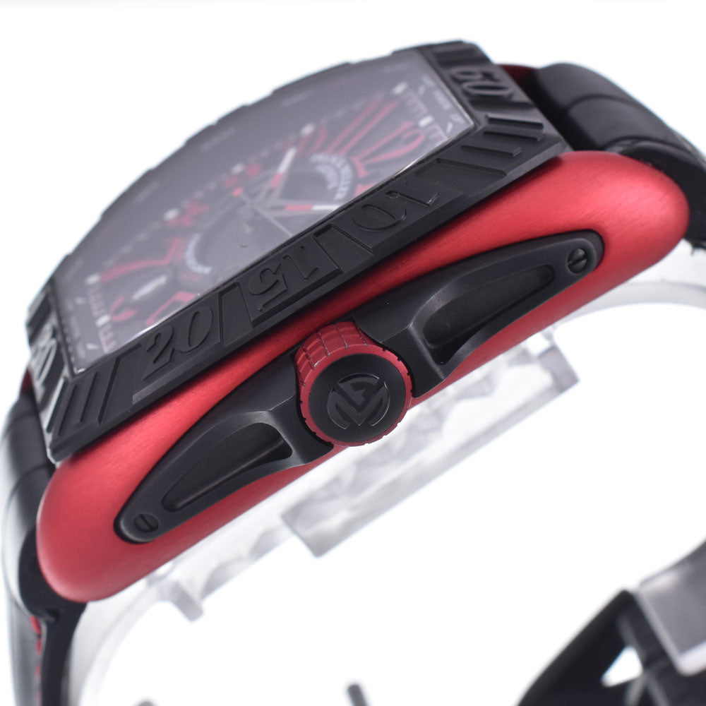 with paper FRANCK MULLER Conquistador Grand Prix 8900SCGP black Dial Automatic Men's
 Watch M#148421