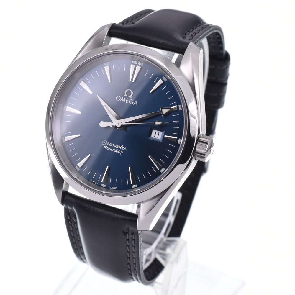 OMEGA Seamaster Aqua Terra 2517.80 Date blue Dial Quartz Men's
