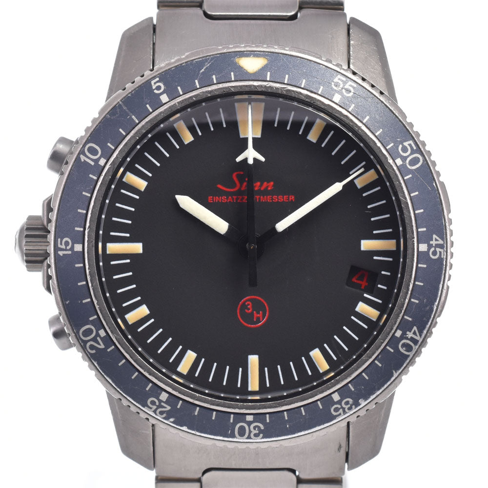 Sinn 503 EMZ1 503.EZM-1 Titanium chronograph black Dial Automatic Men's
 Watch N#148426