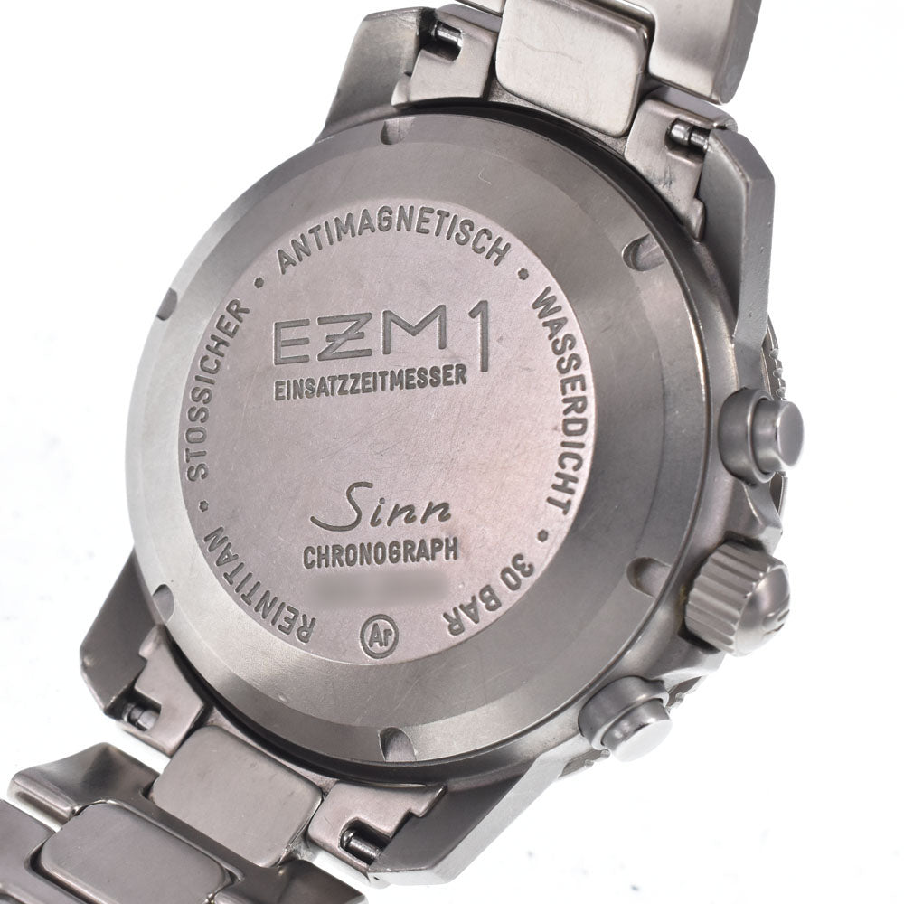 Sinn 503 EMZ1 503.EZM-1 Titanium chronograph black Dial Automatic Men's
 Watch N#148426