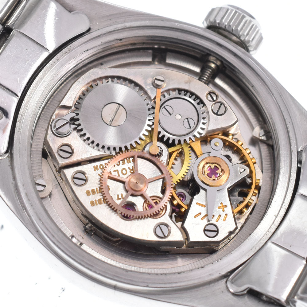 ROLEX Oyster Precision Date 6406 vintage Cal.1315 Silver Dial Hand Winding Ladies
 Watch R#148430