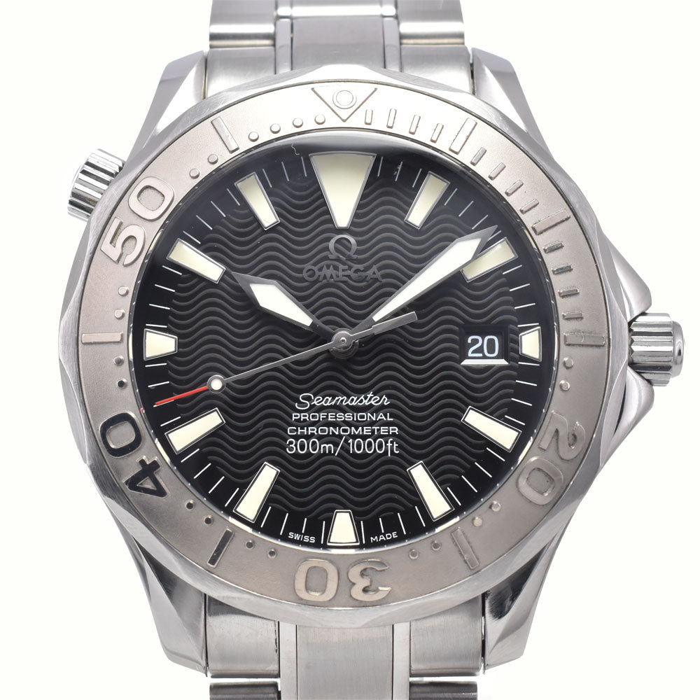 OMEGA Seamaster 300M 2230.50 WG Bezel Date Chronometer black Dial Automatic Men's
 Watch M#148431