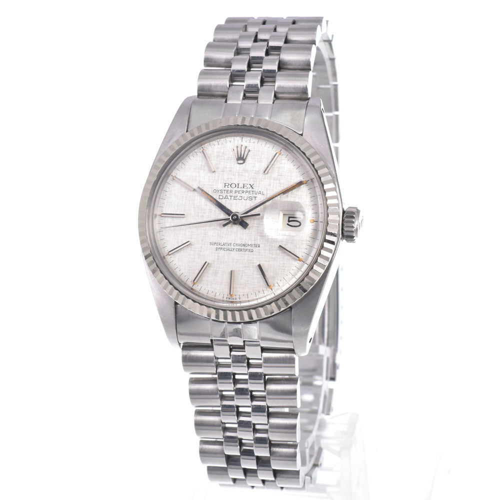 ROLEX DATEJUST 16014 vintage Cal.3035 Silver Dial Automatic Men's
 Watch P#148432