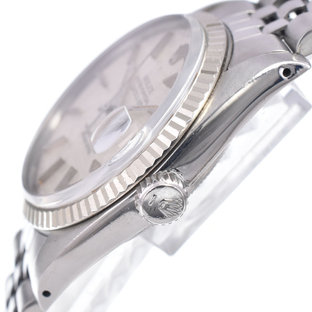 ROLEX DATEJUST 16014 vintage Cal.3035 Silver Dial Automatic Men's
 Watch P#148432