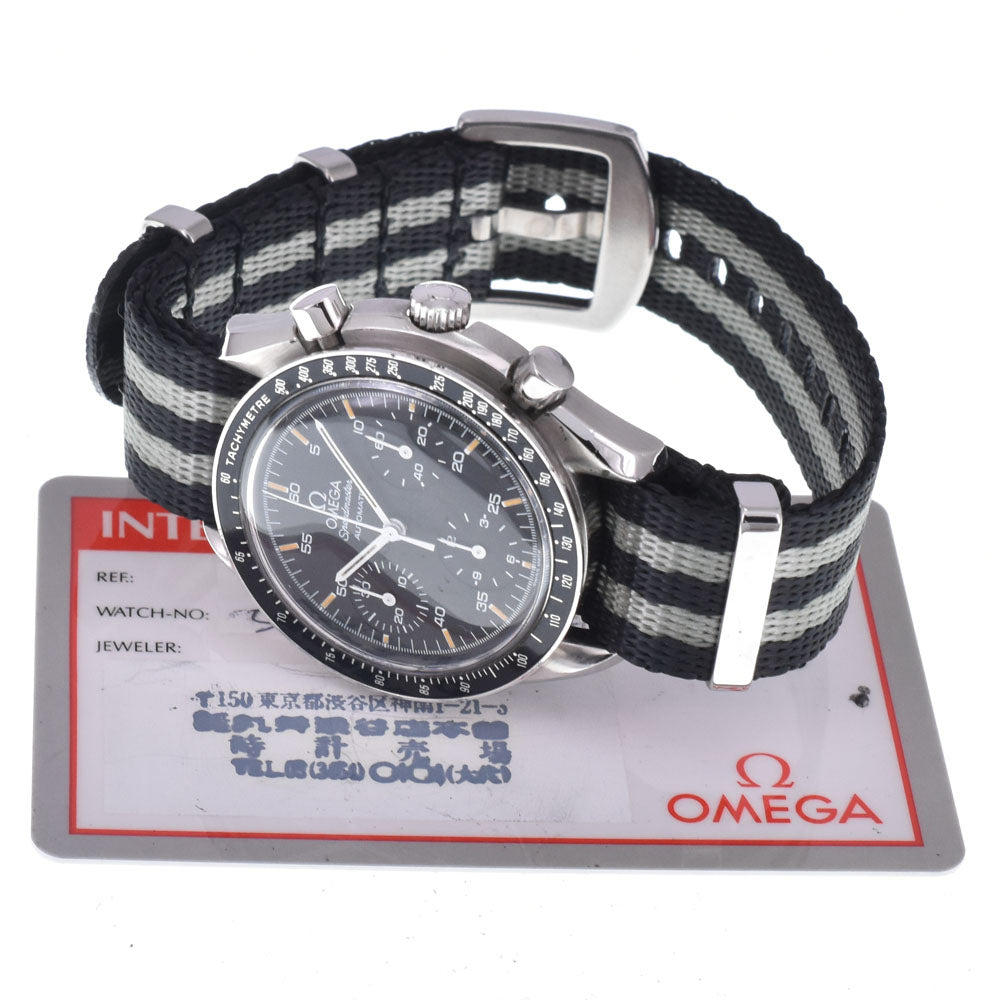 with paper OMEGA Speedmaster 3510.50 Chronograph black Dial Automatic Men's
 Watch O#148434