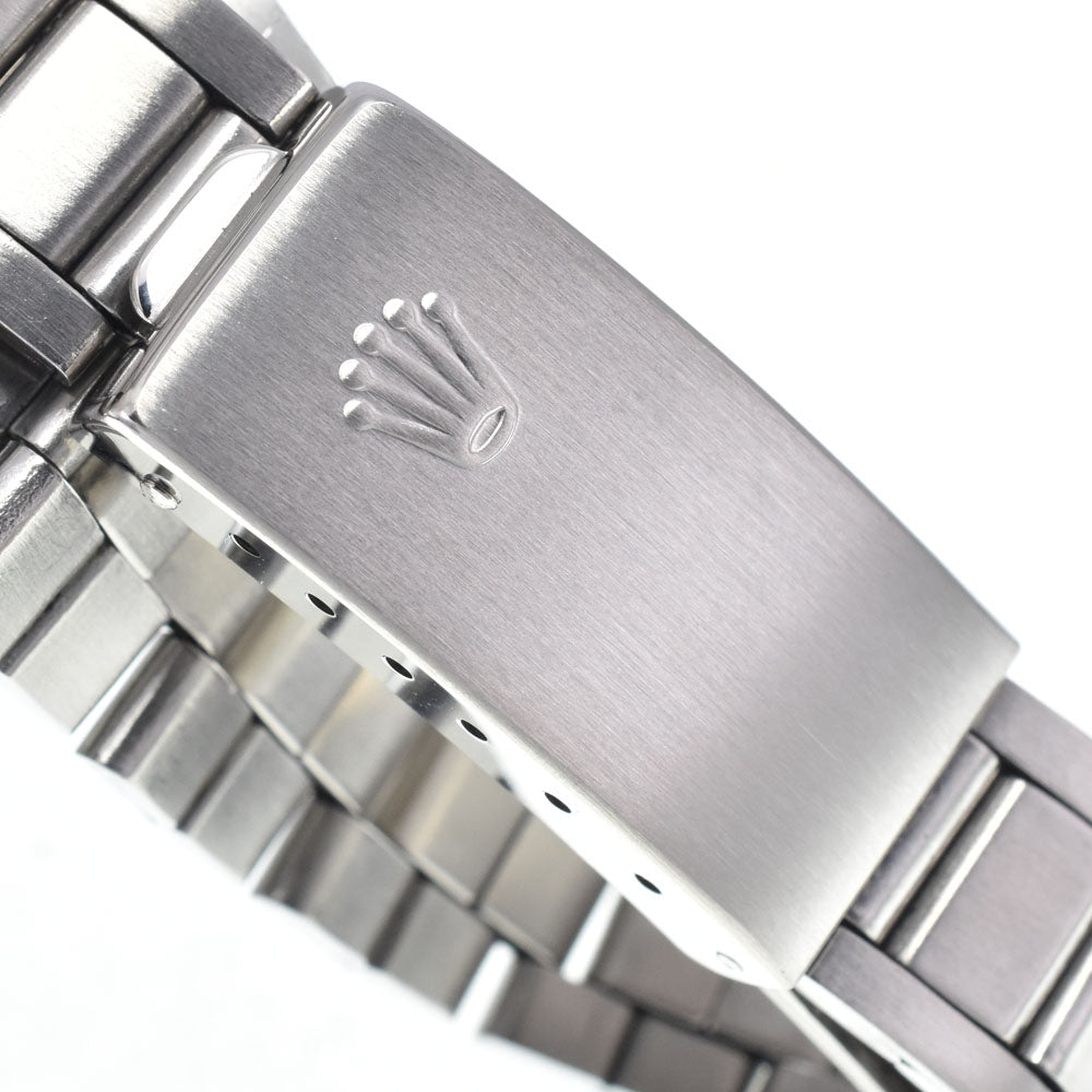 with paper ROLEX Oyster perpetual date 1501 vintage Cal.1570 Silver Dial Automatic Men's
 Watch M#148435