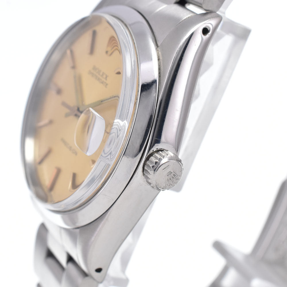 ROLEX Oyster Date Precision 6694 vintage Cal.1225 gold Dial Hand Winding Men's
 Watch N#148436