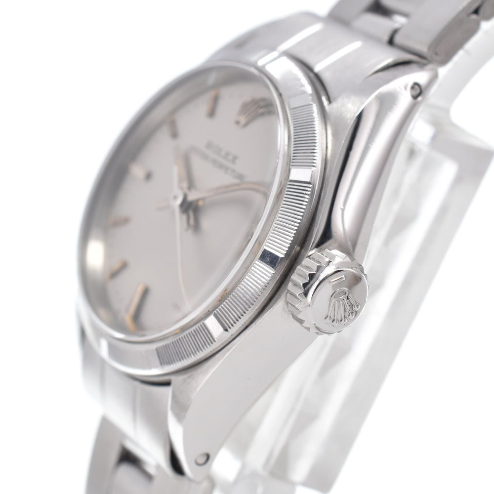 ROLEX Oyster perpetual 6723 Silver Dial Automatic Ladies
 Watch O#148437