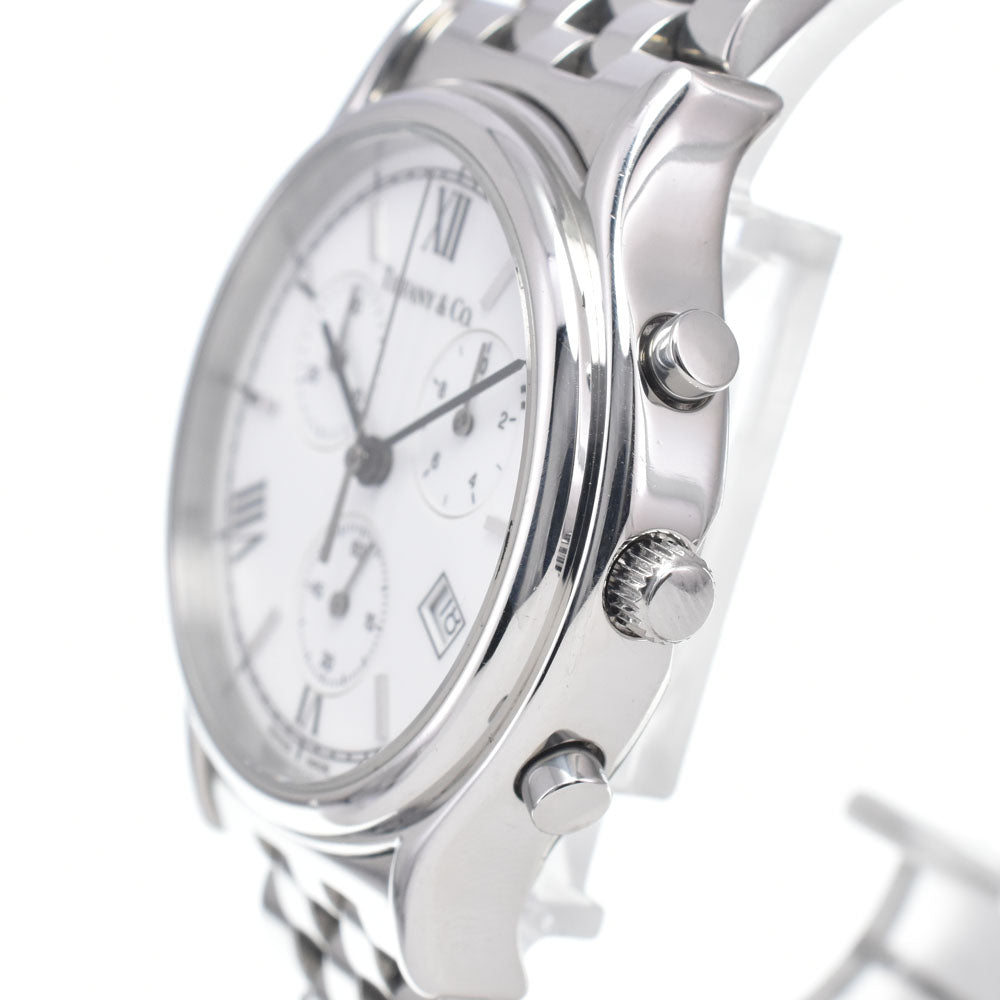 TIFFANY&Co. Classic chronograph Date Chronograph white Dial Quartz Ladies
 Watch M#148438