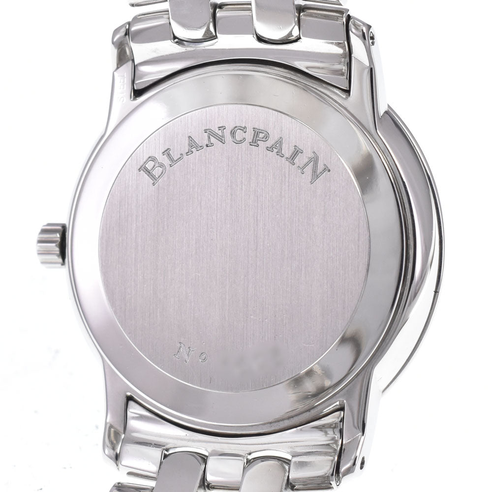 with paper Blancpain Villeret B1151-1127-11 Date white Dial Automatic Men's
 Watch M#148451