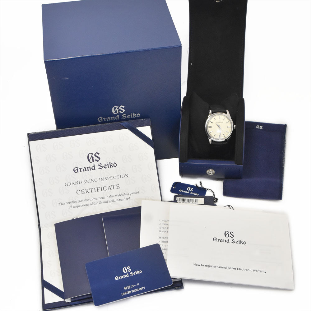 with paper SEIKO Grand Seiko Mechanical SBGW231/9S64-00A0 Ivory Dial Hand Winding Men's
 Watch M#148453