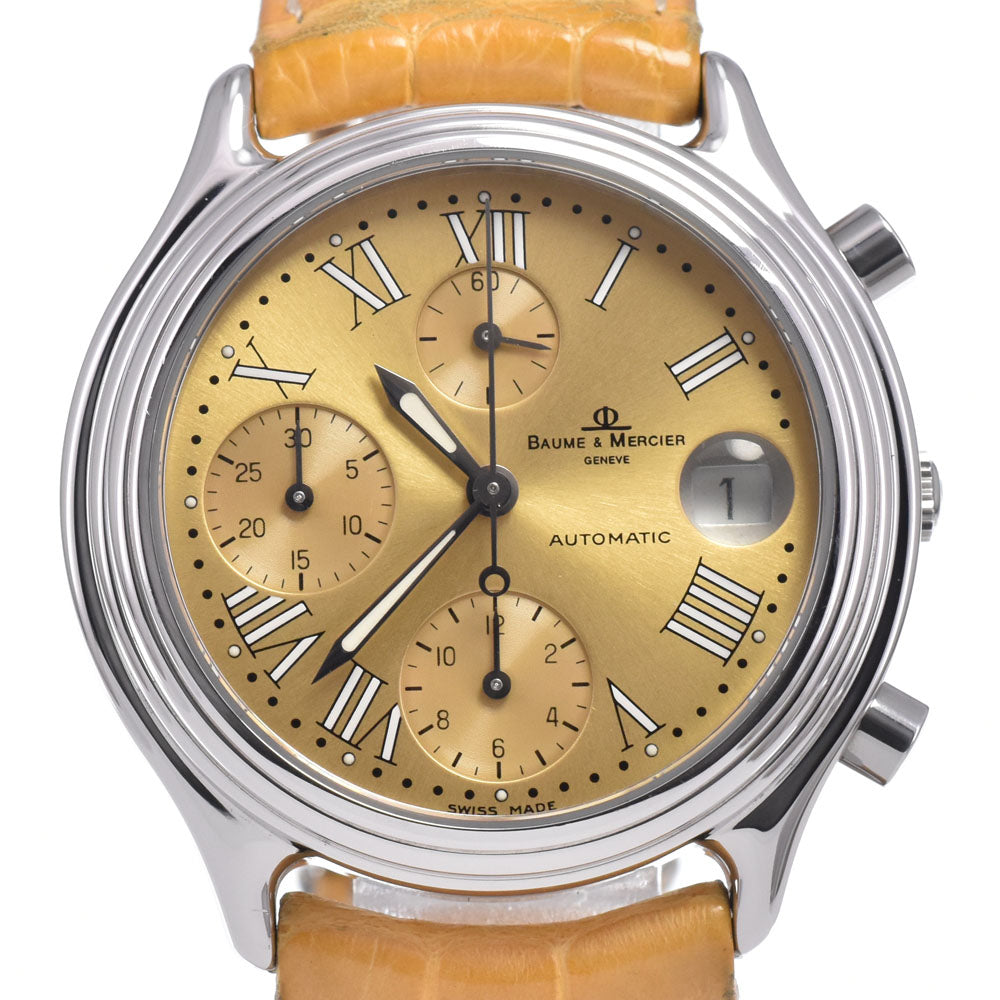 Baume & Mercier Classima MV040122 Chronograph yellow Dial Automatic Men's
 Watch M#148458