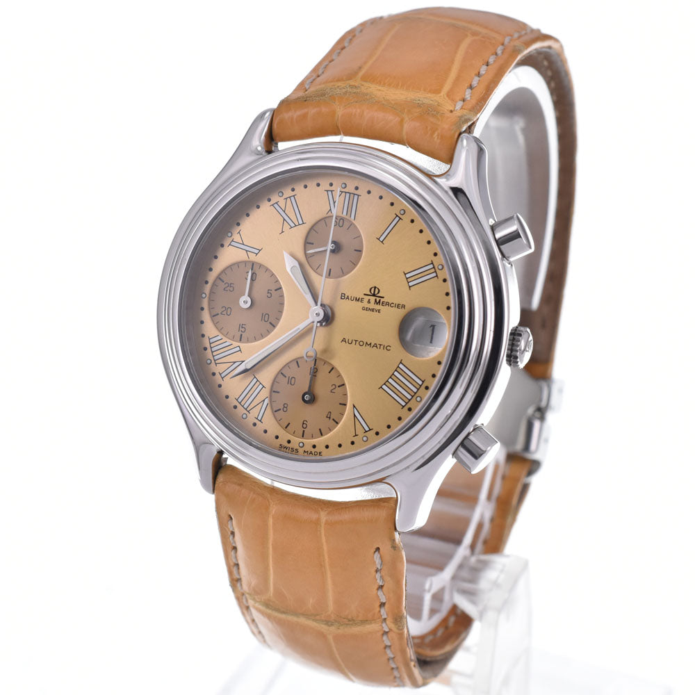 Baume & Mercier Classima MV040122 Chronograph yellow Dial Automatic Men's
 Watch M#148458