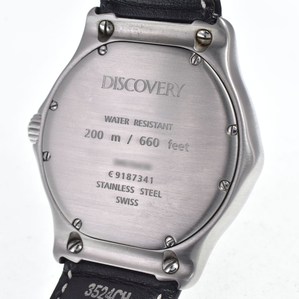 EBEL Discovery E9187341 Date black Dial Quartz Men's
 Watch N#148459