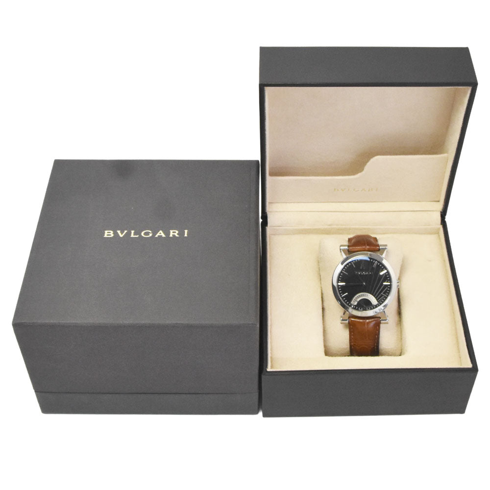 BVLGARI Sotirio SB42SDR Retrograde black Dial Automatic Men's
 Watch N#148460