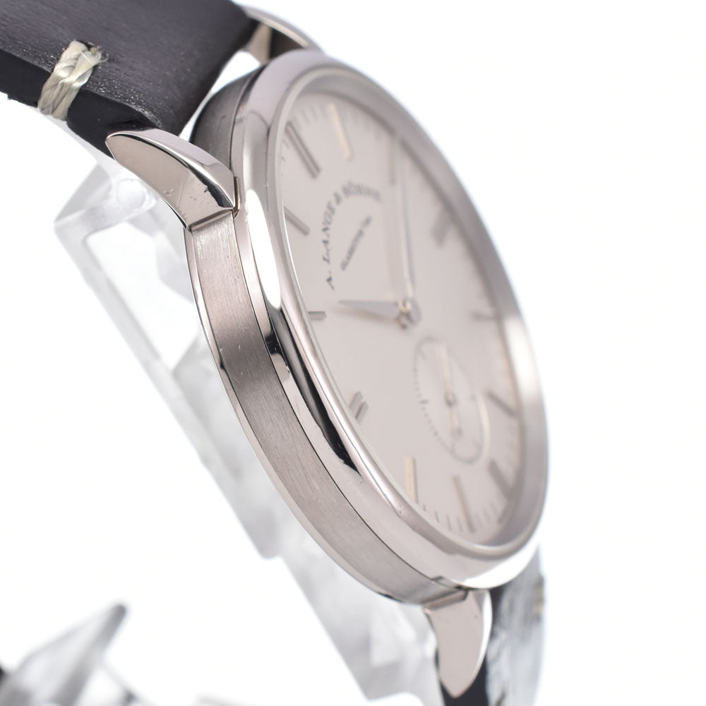 A. Lange & Sohne Saxonia 219.026 Small second see-through back Silver Dial Hand Winding Men's
 Watch A#148461
