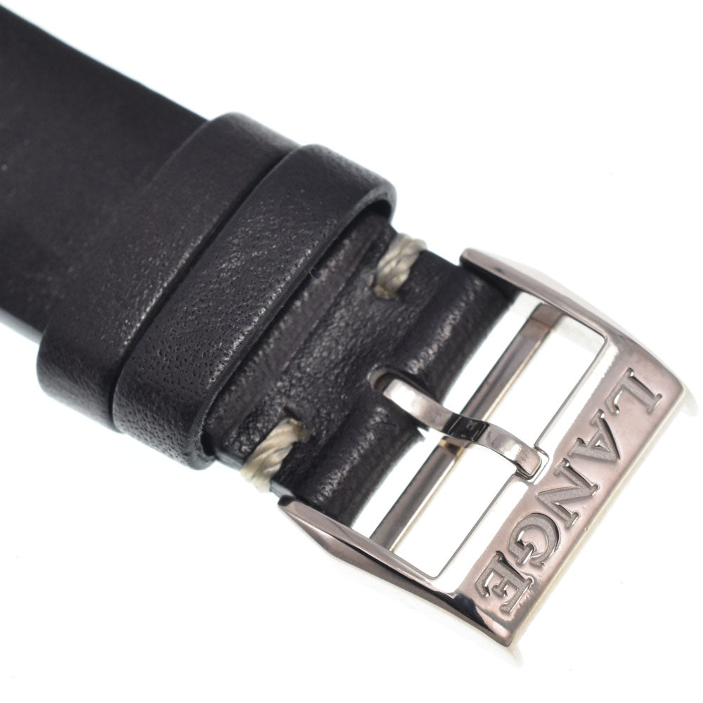 A. Lange & Sohne Saxonia 219.026 Small second see-through back Silver Dial Hand Winding Men's
 Watch A#148461